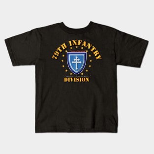 79th Infantry Division - Cross of Lorraine Kids T-Shirt